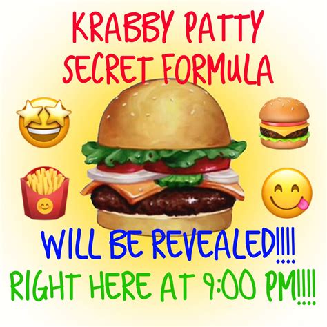 Krabby Patty Secret Sauce Recipe