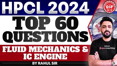 Hpcl Top Questions Fluid Mechanics And Ic Engine Mechanical