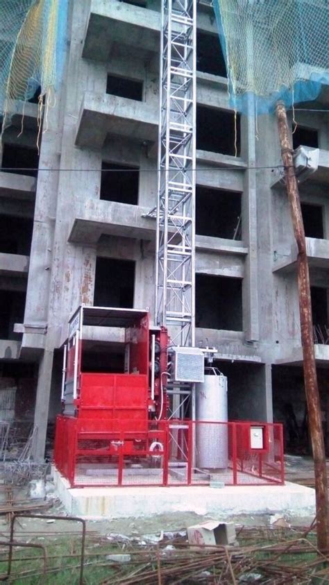 Jaypee Material Hoist Load Capacity 1000 Kg 1 Ton At Rs 1000000 In