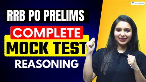 RRB PO Prelims 2023 Complete Mock Test Reasoning Parul Gera YouTube