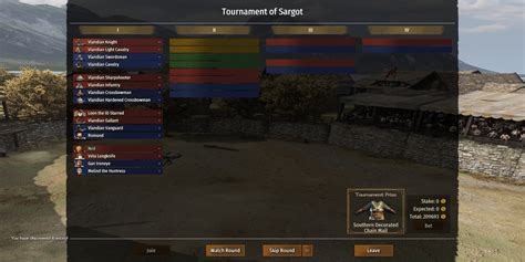 Mount And Blade Ii Bannerlord Tournaments Guide And Rewards