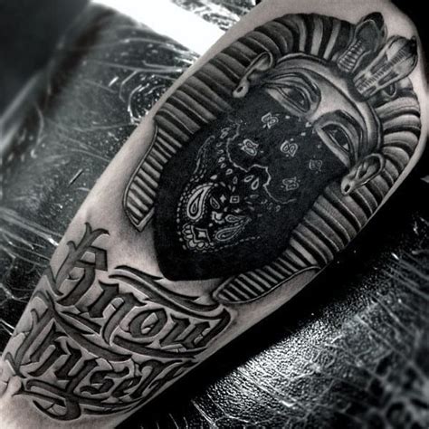 60 King Tut Tattoo Designs For Men - Egyptian Ink Ideas