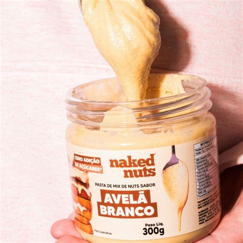 Pasta de Amendoim Proteica g Naked Nuts Pasta Fit Zero Açúcar Adicionado e Sem Glúten