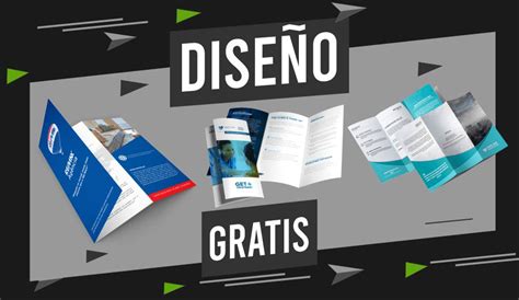 Impresión de Trípticos y Folletos Diseño Gratis Chile