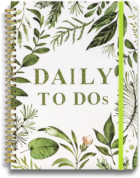 Amazon Utytrees Daily Planner Undated X Daily To Do List