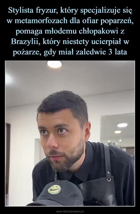 Stylista Fryzur Który Specjalizuje Się W Metamorfozach Dla Ofiar