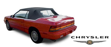 Chrysler Lebaron Convertible Tops Accessories Topsonline