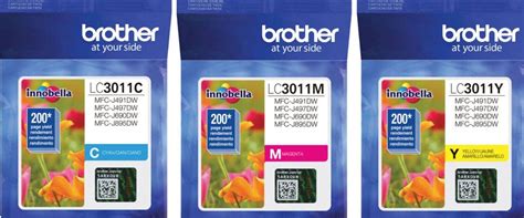 Genuine Brother Lc Color Ink Cartridge For Mfc J J J Dw