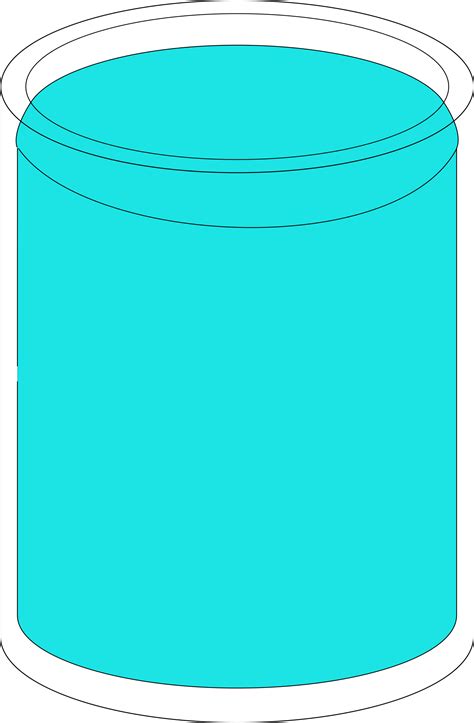 Glass Cylinder Clipart Clipground