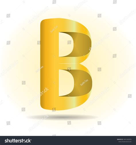 Yellow Letter B Logo Design Element Stock Vector (Royalty Free) 1691503978 | Shutterstock