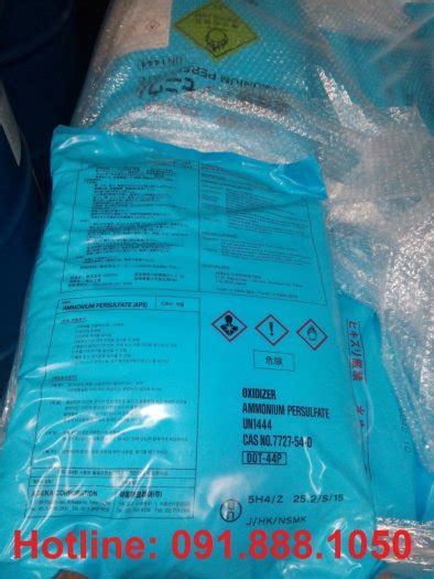 Bán NH4 2S2O8 Ammonium Persulfate Adeka Nhật Bản 25kg bao