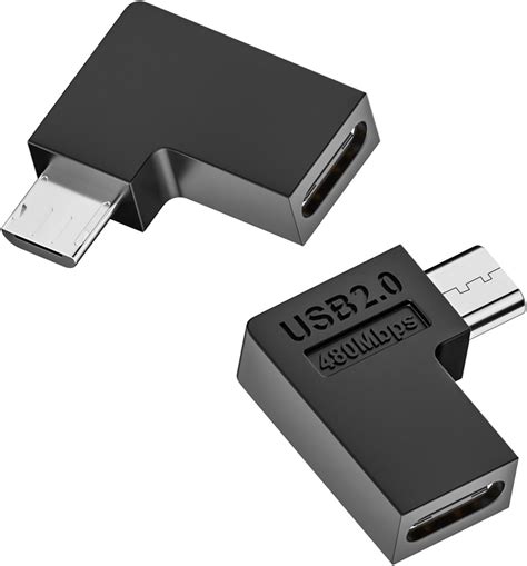 Amazon Qianrenon Angle Usb C To Micro Usb Charging Data