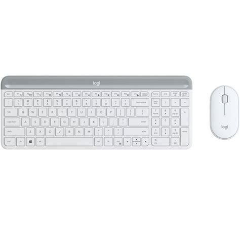 Bộ bàn phím chuột Logitech MK470 Slim Trắng