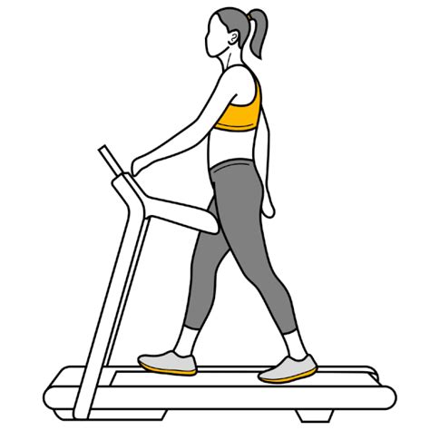 Treadmill Exercise  Animation Line Drawing Behance