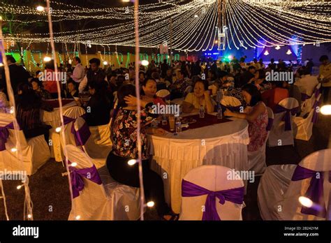 Wedding Feast Stock Photo Alamy