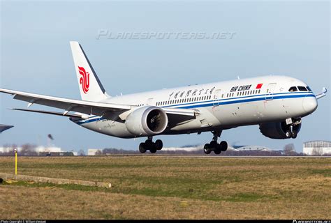 B 7877 Air China Boeing 787 9 Dreamliner Photo By William Verguet ID