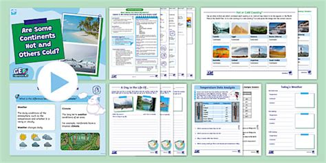 Geo Wonderers KS1 Continents And Oceans Lesson Pack 3