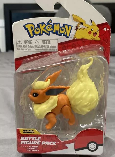 Figura De Acci N Pokemon Flareon Paquete De Figuras De Batalla