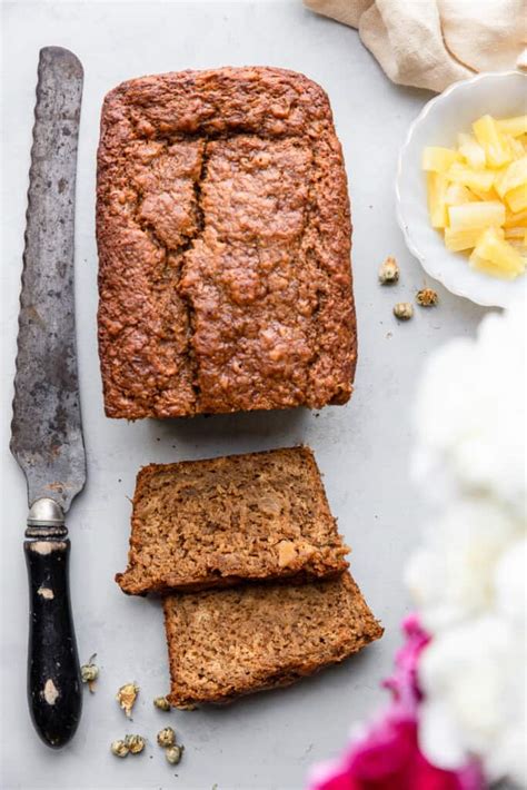 Banana Pineapple Bread Food Faith Fitness