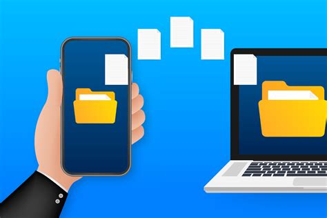 Data Image File Transfer Between Device Smartphone File Transfer Copy