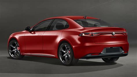 Nuova Alfa Romeo Giulia Elettrica Un Render Ipotizza Il Suo Aspetto