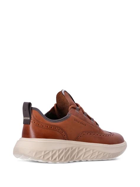 Cole Haan Zerogrand Leather Sneakers Brown Farfetch