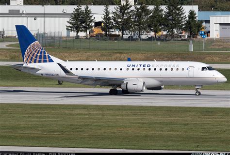 Embraer 175lr Erj 170 200lr United Express Mesa Airlines Aviation Photo 4650181