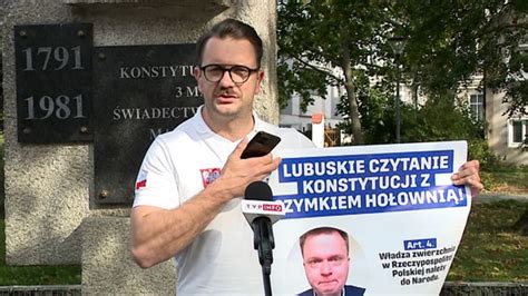 Poseł Łukasz Mejza zarzuca Szymonowi Hołowni namawianie do bojkotu