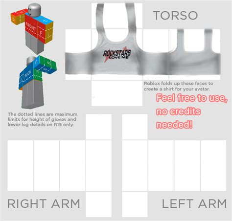 Free Roblox Clothing Template