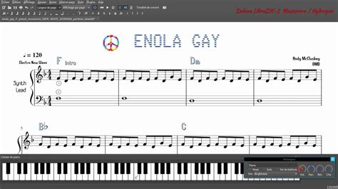 Enola Gay F Piano1 Musescore YouTube