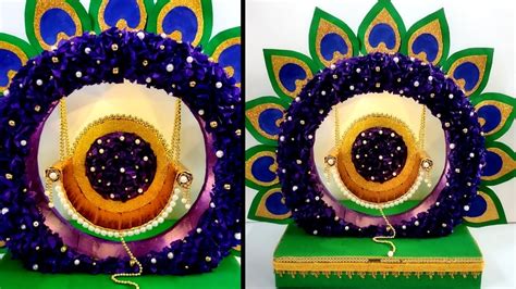 Diy Krishna Janmashtami Jhula Ganapati Decoration Idea How To Make