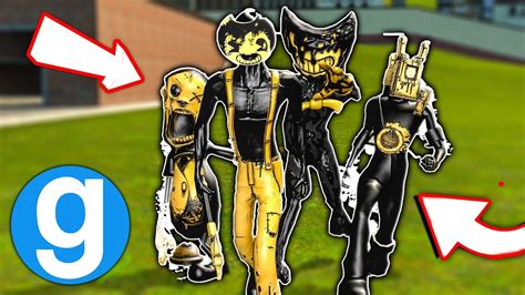 Bendy Chapter 4 Bendy And The Ink Machine Garrys Mod Chasing Npcs