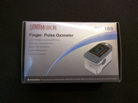 Santamedical Generation 2 Sm 165 Fingertip Pulse Oximeter Oximetry