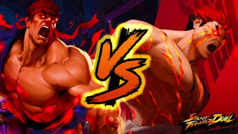 Evil Ryu Vs Mad Ryu Who S Better Street Fighter Duel YouTube