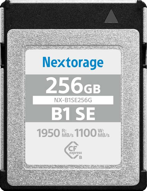 Nextorage Release Of The World S Fastest Cfexpress Type B Memory Card