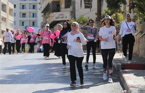 المركز الفلسطيني للإعلام on Twitter صور من سباق اليوم الوردي