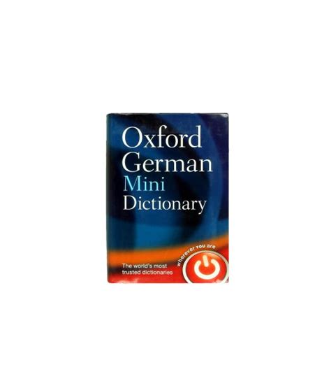 Oxford Mini German Dictionary Stevensons