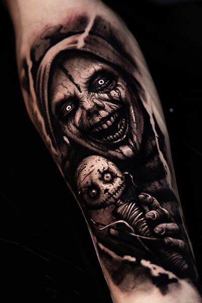 Pin by łukasz a on Zapisane na szybko in 2024 Horror tattoo Tattoo