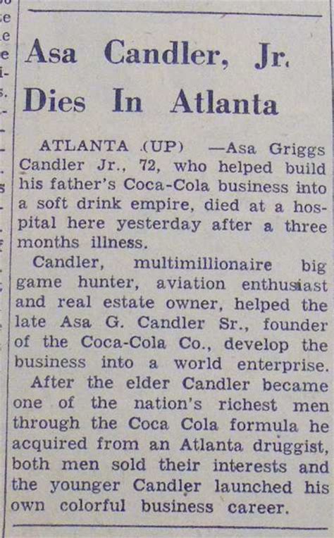 Asa Griggs “Buddie” Candler Jr. (1880-1953) - Find a Grave Memorial