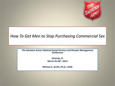 Ppt How To Get Men To Stop Purchasing Commercial Sex Powerpoint