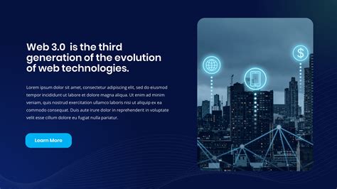 WEB 3.0 Powerpoint Presentation Template, Presentation Templates