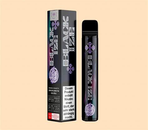 187 Strassenbande BLACK IZE E Shisha 20 mg ml Nikotin 600 Züge kaufen