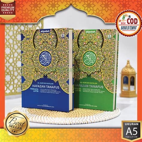 Jual Al Quran Hafalan Hafazan Perkata Blok Latin Tajwid Warna Dan