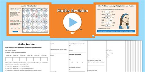 Year 6 Sats Revision Worksheets Online Maths Booklet Sats Revision