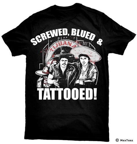 screwed blued and tattooed meaning origin