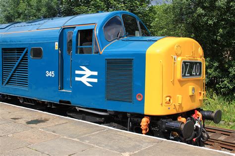 British Rail Class 40 Diesel Locomotive 345 Rawtenstall 2 Flickr