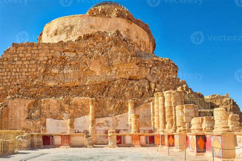 The Palace Of King Herods Masada 18897039 Stock Photo At Vecteezy