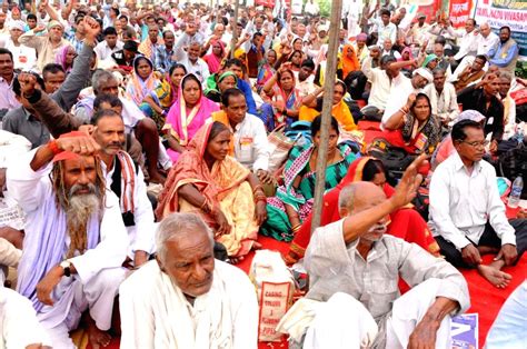 All India Kisan Sabha's demonstration