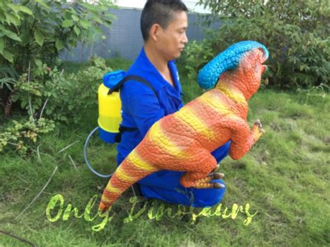 Life Size Parasaurolophus Dinosaur Ride For Sale