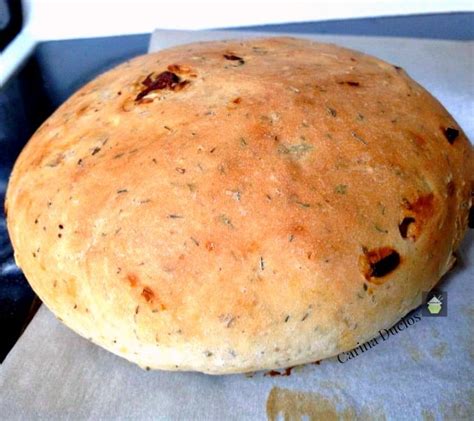 Thyme And Sundried Tomato Bread Lovefoodies